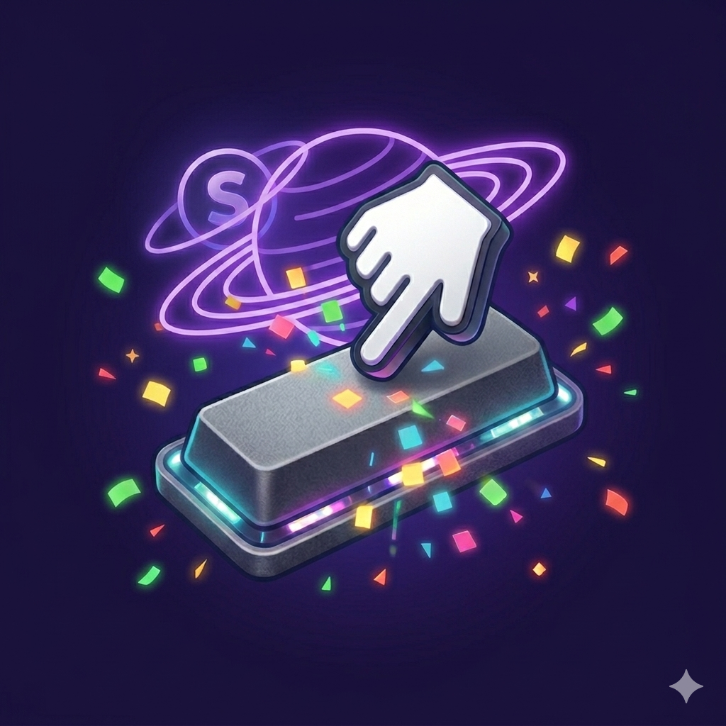 Spacebar Clicker game logo